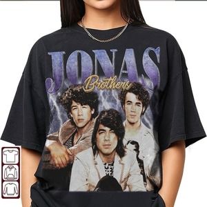 Jonas Brothers 90S Vintage Shirt Jonas Brothers Bootleg Shirt